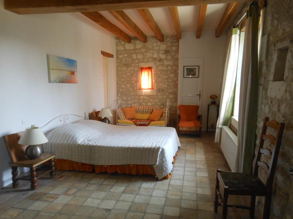 Manoir De La Rousselliere Aparthotel Loches Habitación foto